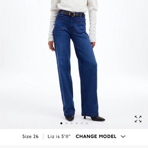 Madewell Emmett Wide-Leg Jeans